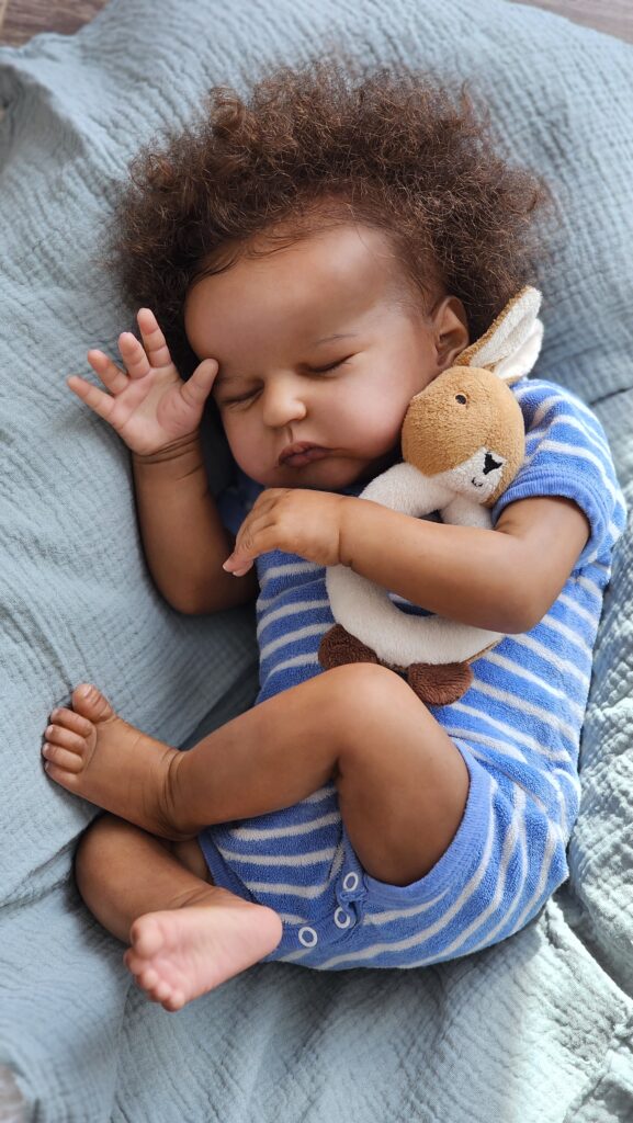 poupée reborn metisse