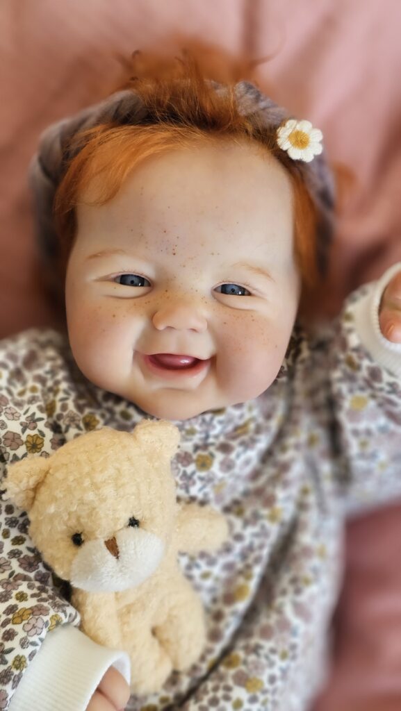 bébé reborn rousse